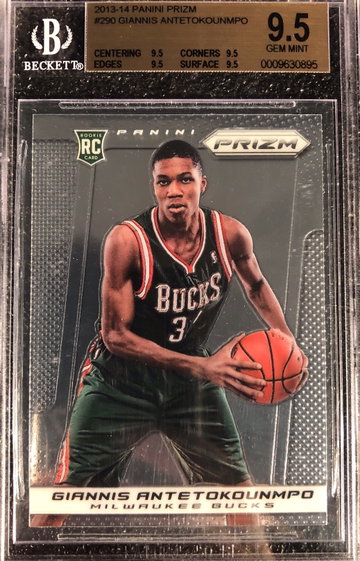 Giannis Antetokounmpo True Gem Prizm Rookie