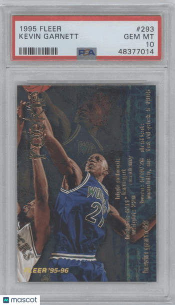 1995 Fleer Kevin Garnett #293 PSA 10