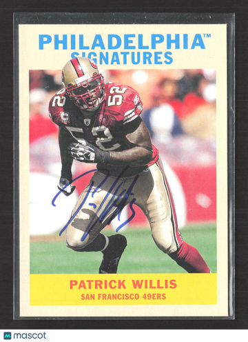 2009 Upper Deck Philadelphia Signatures Patrick Willis #PS-PW