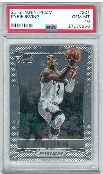 2012 Panini Prizm Kyrie Irving PSA 10 Gem-Mint