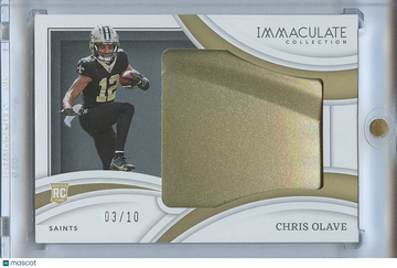 2022 Chris Olave Rookie Panini Authentic