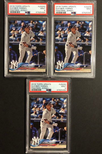 Gleyber Torres Lot of (3)