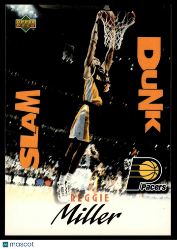 1997 Upper Deck Nestle Slam Dunk Reggie Miller #SD39