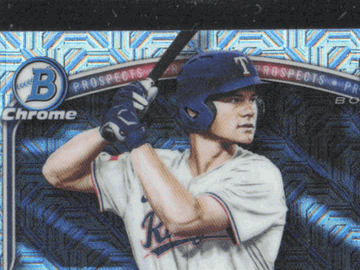 2025 Bowman Chrome Gavin Fien #CPA-GF Blue Mojo Refractor /150 1st Bowman
