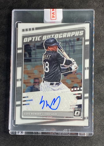 2020 Donruss Optic Luis Robert Optic Auto Rookie