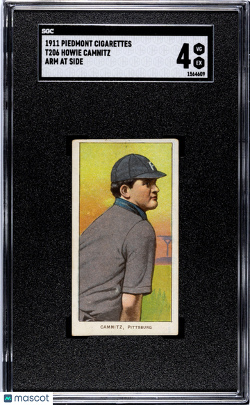 1911 Piedmont Cigarettes (T206) Howie Camnitz Arm At Side SGC 4