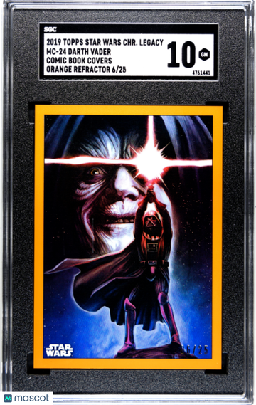 2019 Topps Chrome Star Wars Legacy Darth Vader #MC-24 SGC 10