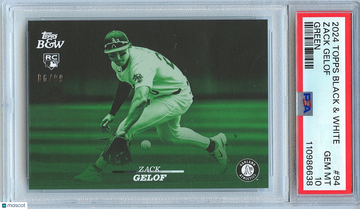 2024 Topps Zack Gelof #94 Green Rookie PSA 10