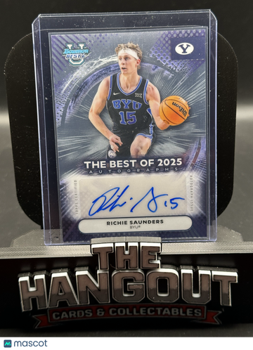 2026 Topps Bowman University Best Basketball Richie Saunders #BA-RS