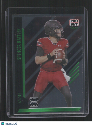 2024 PRO SET PURE SPENCER RATTLER #145 41/49 ROOKIE SN