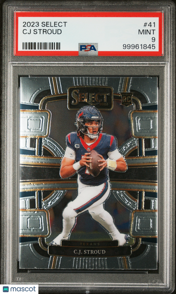 2023 Panini Select CJ Stroud #41 PSA 9