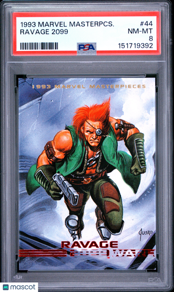 1993 Marvel Masterpieces Ravage 2099 #44 PSA 8