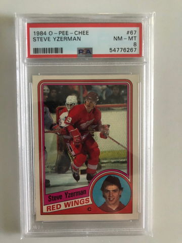 1984 O-Pee-Chee Steve Yzerman