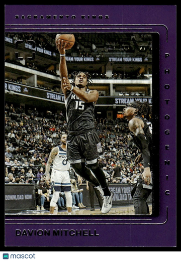 2021-22 Panini Photogenic Davion Mitchell #6 Rookies in Motion