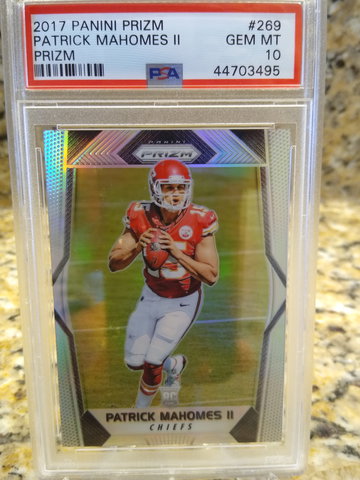2017 Patrick Mahomes Prizm