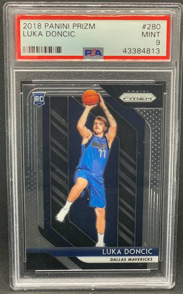 Luka Doncic 2018 Panini Prizm PSA 9 Rookie 