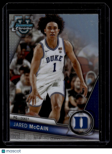 2023-24 Bowman University Chrome Jared McCain #18 Refractor