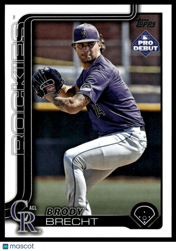 2025 Topps Pro Debut Brody Brecht #PD-93