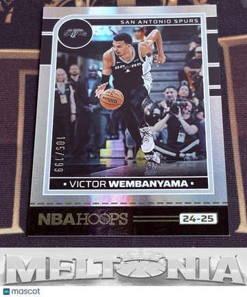 2024-25 Hoops Victor Wembanyama #165 Premium Box Set SN