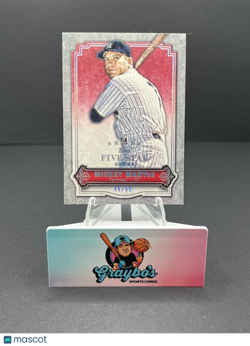 2012 Topps Five Star Club Mickey Mantle #FSC Base Set