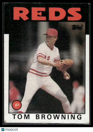 1986 Topps Tom Browning #652