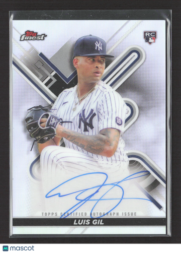 2022 Topps Finest Luis Gil #FA-LU Auto