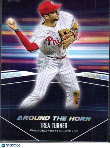 2024 Topps Trea Turner #ATH-13 Around the Horn