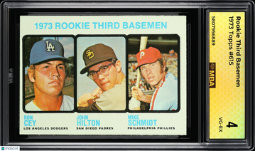 1973 Topps Rookie Third Basemen #615 RC MBA 4