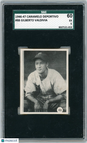 1946 Caramelo Deportivo Gilberto Valdivia #88 SGC 5