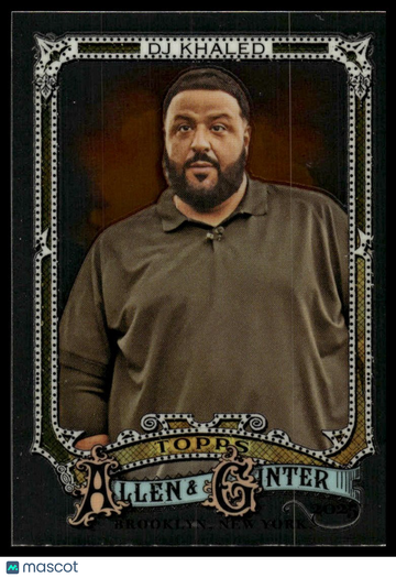 2025 Topps Allen & Ginter DJ Khaled #208 Chrome
