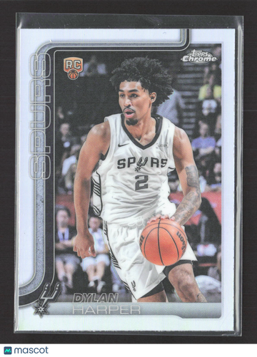 2025 Topps Chrome Dylan Harper #252 Refractor RC