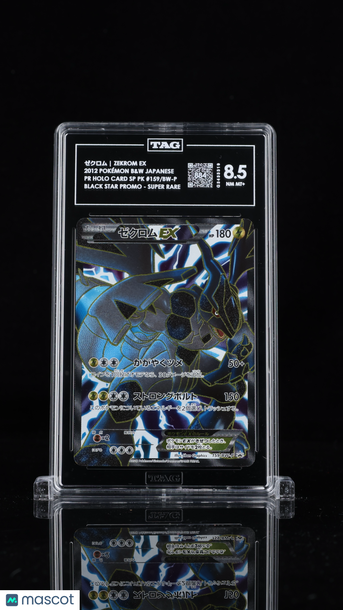ゼクロム Zekrom ex #159/BW-P Pokémon Black & White Promos Japanese TAG 8.5
