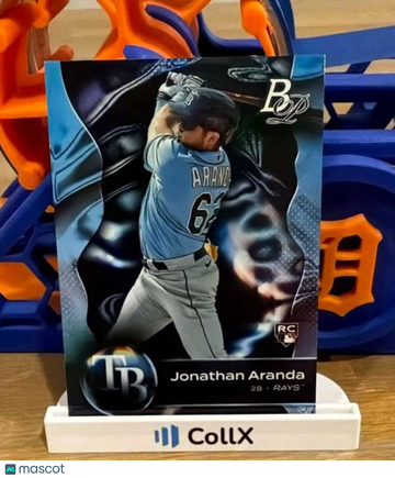 2023 Bowman Platinum Jonathan Aranda #80