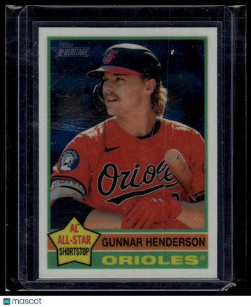 2025 Topps Heritage Gunnar Henderson #174 Chrome