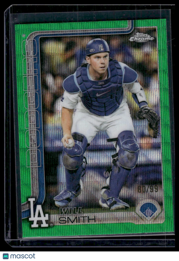 2025 Topps Chrome Update Series Will Smith #USC196 Green Geometric Refractor /99