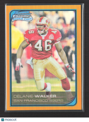 2006 Bowman Chrome Delanie Walker #49 Refractor