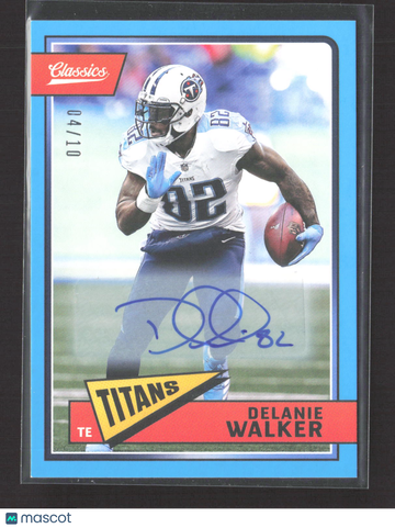 2018 Panini Classics Delanie Walker #97 Blue /10