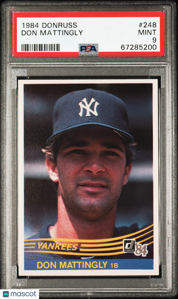 1984 Donruss Don Mattingly #248 PSA 9