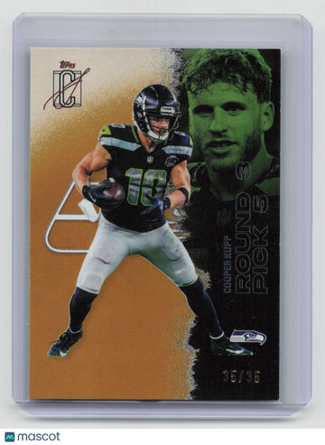 35/35 2025 Topps Signature Class Cooper Kupp #97 Gold