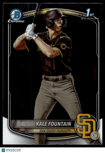 2025 Bowman Chrome Kale Fountain #BCP-246 Bowman Chrome Prospects