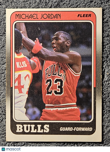 1988 Fleer Michael Jordan #17