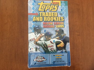 2002 Topps Traded and Rookies baseball hobby box