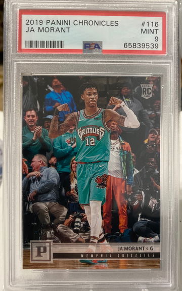 2019 Panini Chronicles Ja Morant ‘Young Dolph’ PSA 9 
