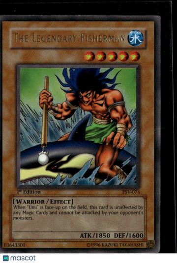 Pharaoh's Servant The Legendary Fisherman Super Rare 1st Edition