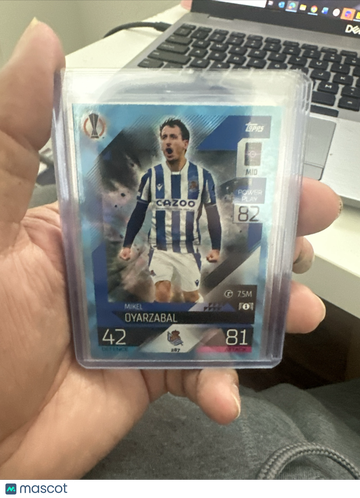 2022 Topps Match Attax Mikel Oyarzabal #287 Blue