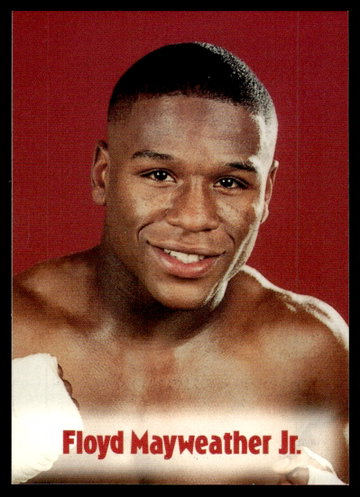 2001 Brown's Boxing Cards 63 Floyd Mayweather Jr.