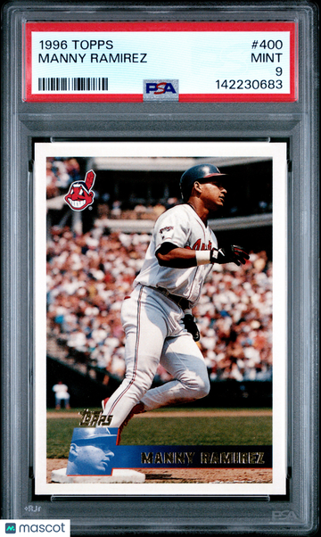 1996 Topps Manny Ramirez #400 PSA 9