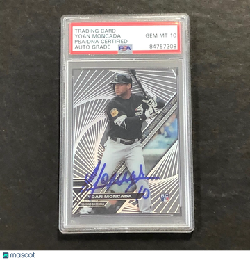2017 Topps Yoan Moncada #HT-YM High Tek PSA 10