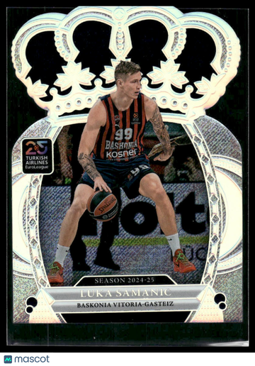 2024-25 Panini Crown Royale Euroleague Basketball Luka Samanic #72