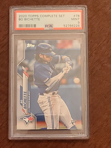 2020 Topps Complete Set Bo Bichette #78